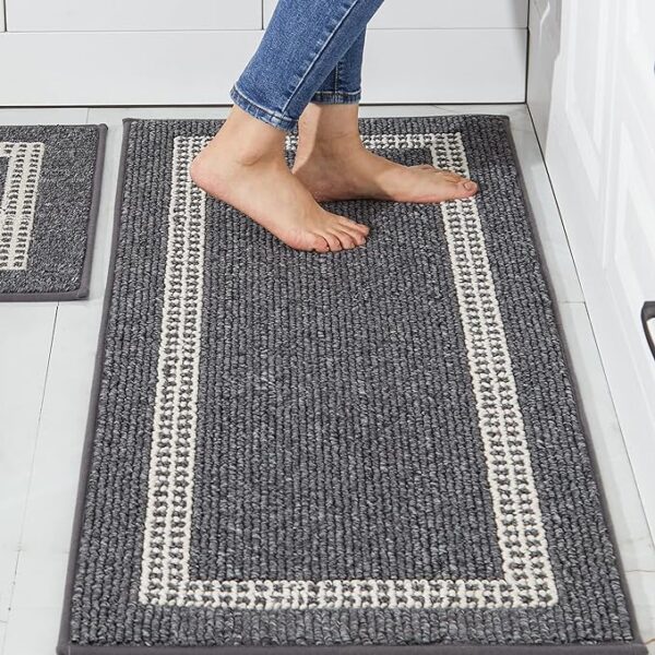 COSY HOMEER Kitchen Rugs Non-Slip 20x30/20x48 Inch