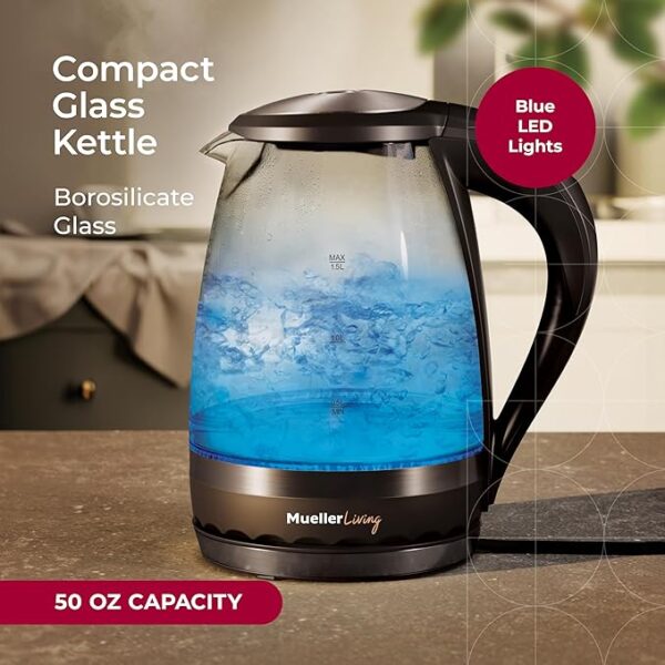 MuellerLiving Glass Kettle