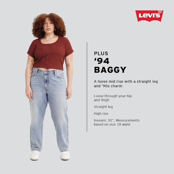 Levi's Women's 94 Baggy Jeans - Image 2
