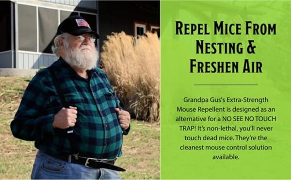Grandpa Gus's Natural Mouse Repellent Pouches, - Image 2