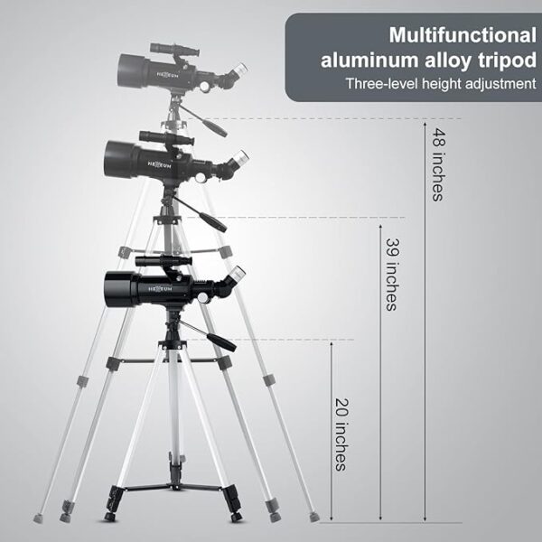 Telescope 70mm Aperture 500mm - for Kids & Adults - Image 3