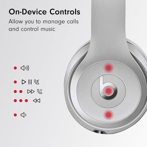 Beats Solo 3 - Wireless Bluetooth On-Ear Headphones, - Image 2