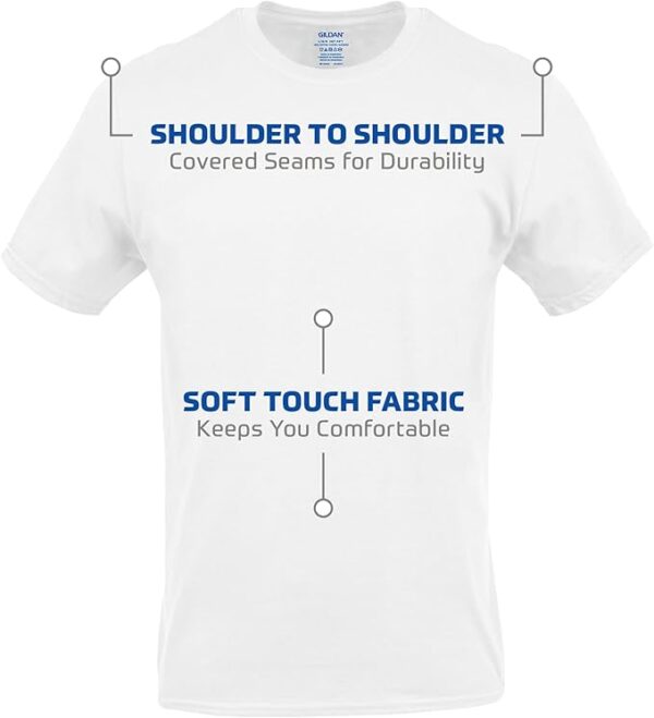 Gildan Men's Crew T-Shirts - Image 6