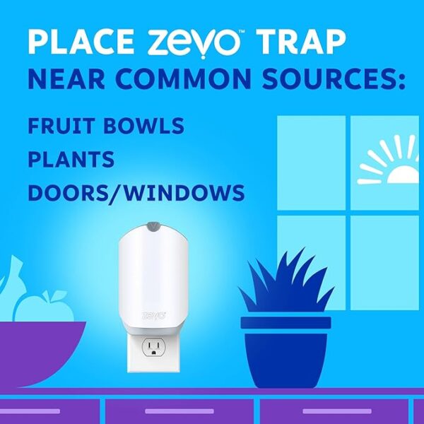 Zevo Flying Insect Trap for Indoors: - Image 2