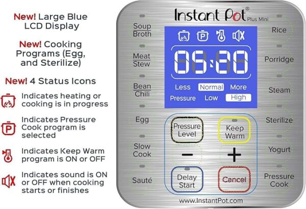 Instant Pot Duo Plus 9-in-1 Electric Pressure Cooker - Image 2