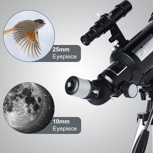 Telescope 70mm Aperture 500mm - for Kids & Adults - Image 5
