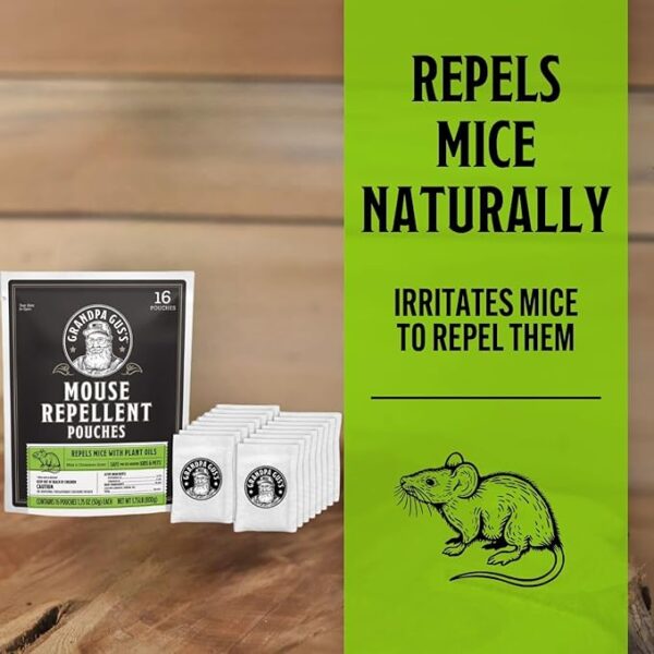 Grandpa Gus's Natural Mouse Repellent Pouches, - Image 6