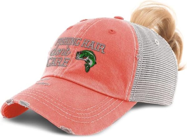 Speedy Pros Womens Ponytail Cap Fishing Hair