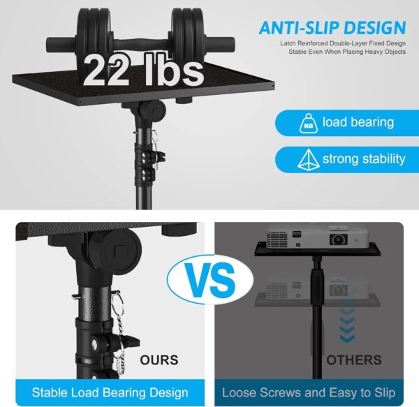 Laptop Floor Stand for Office, Home, Stage, - Image 6