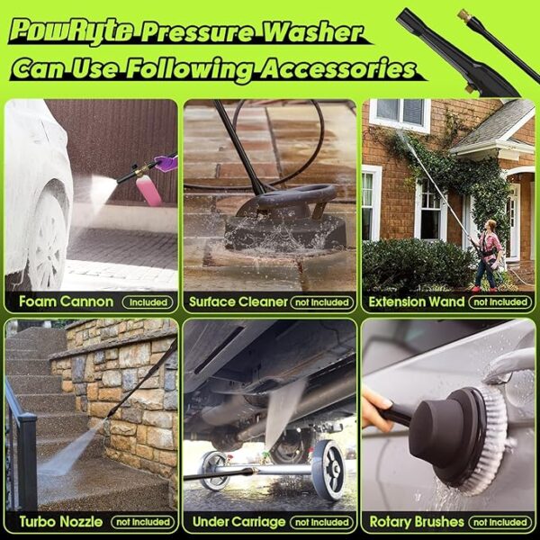 PowRyte Electric Pressure Washer - Image 2