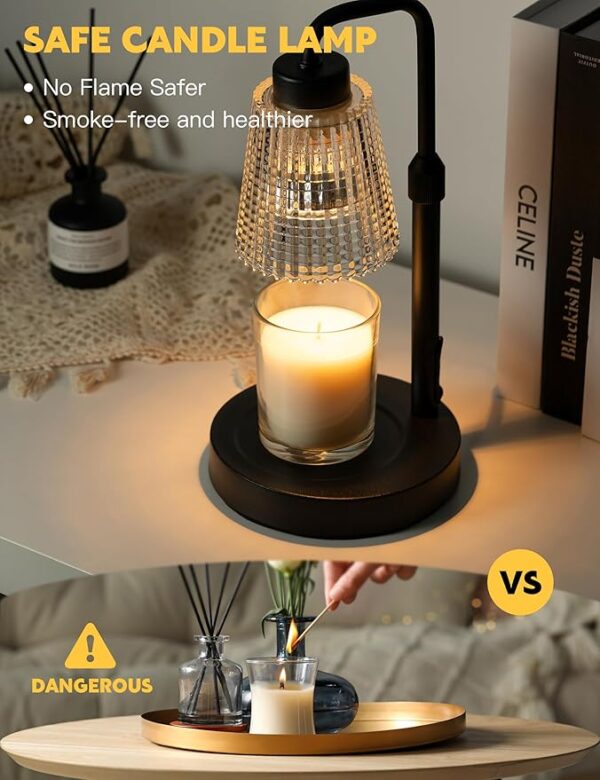 Candle Warmer Lamp with Timer, - Image 5