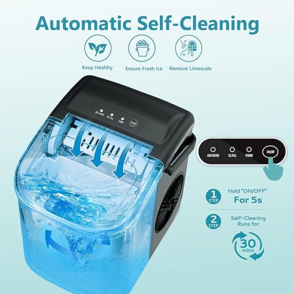 EUHOMY Countertop Ice Maker Machine - Image 2