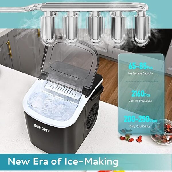 EUHOMY Countertop Ice Maker Machine - Image 4