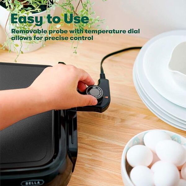 - Smokeless Indoor Grill, Nonstick Surface, - Image 3