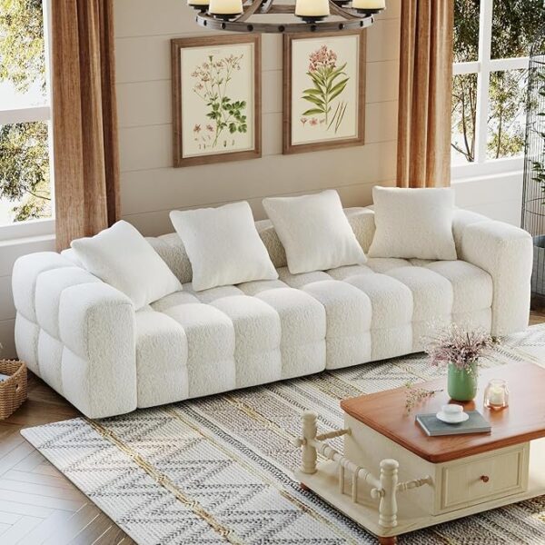 101" Cloud Couch, Home Sofa Living Room with Deep Seats - Image 3