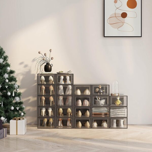 SEE SPRING 12 Pack Shoe Storage Box - Image 5