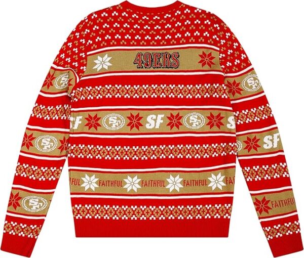 FOCO NFL Team Big Logo Ugly Sweater - Image 2