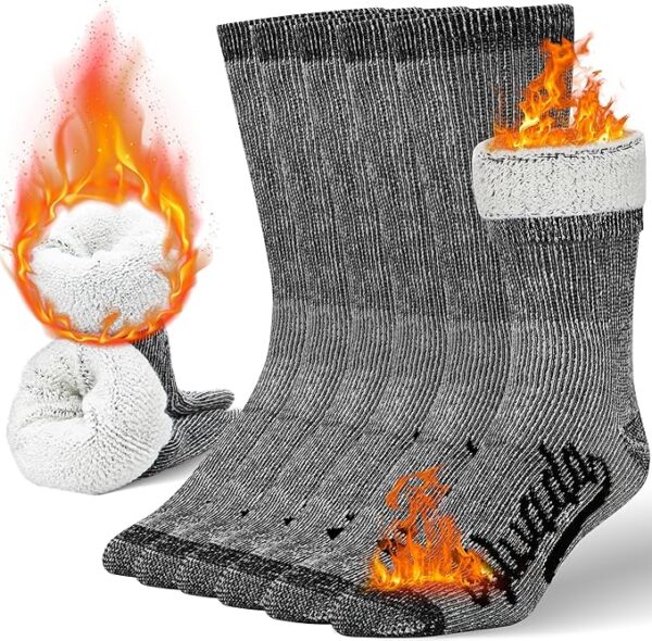 Winter Boot Sock For Men & Women 3 Pairs