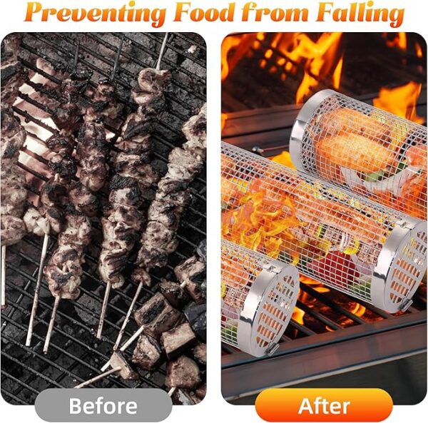 VIDEO Rolling Grill Baskets - Image 3