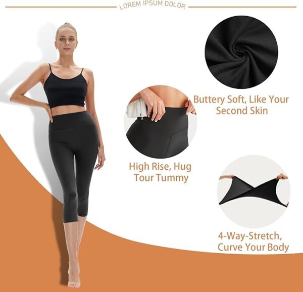 High Waisted Leggings for Women - Image 3