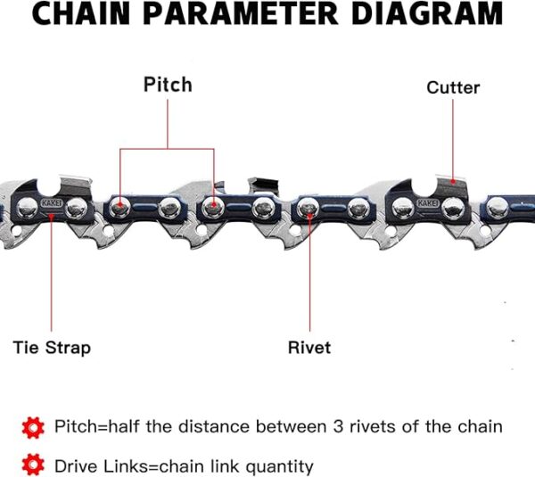 GTA 26-4 Inch Chainsaw Chain - Image 3