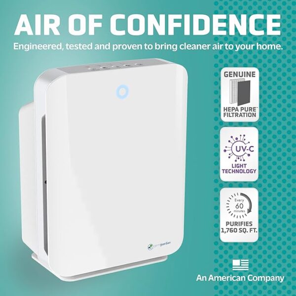 GermGuardian HEPA Air Purifier for Home - Image 6