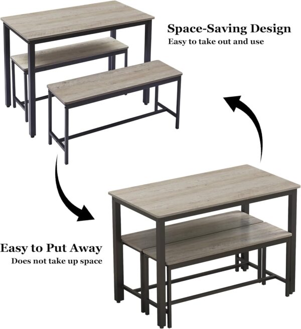 Dining Table Set for 4 - Image 5