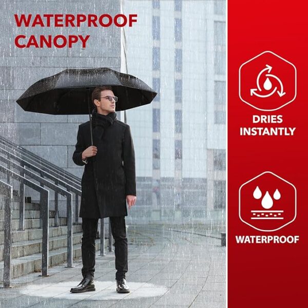Repel Umbrella Windproof Travel Umbrellas for Rain - Image 7
