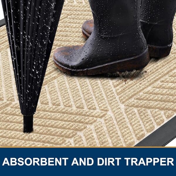 Smiry Front Door Mat Outside Entrance - Image 4