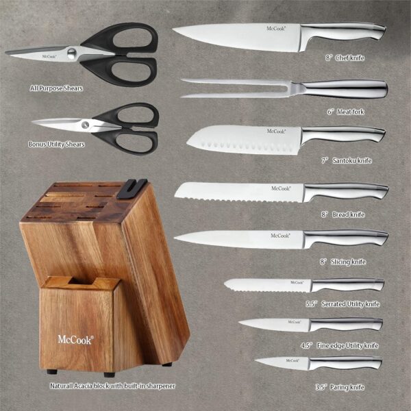 McCook® Knife Sets with Built - Image 4