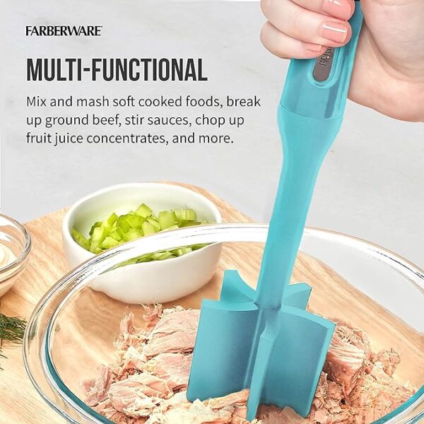 Farberware Heat Resistant Nylon Meat and Potato Masher - Image 2