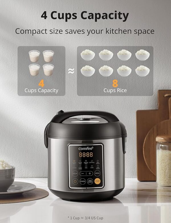 COMFEE' Compact Rice Cooker - Image 3