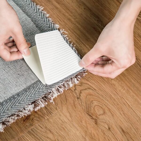 Home Techpro Rug Pad Gripper for Hardwood Floors No Damage - Image 4