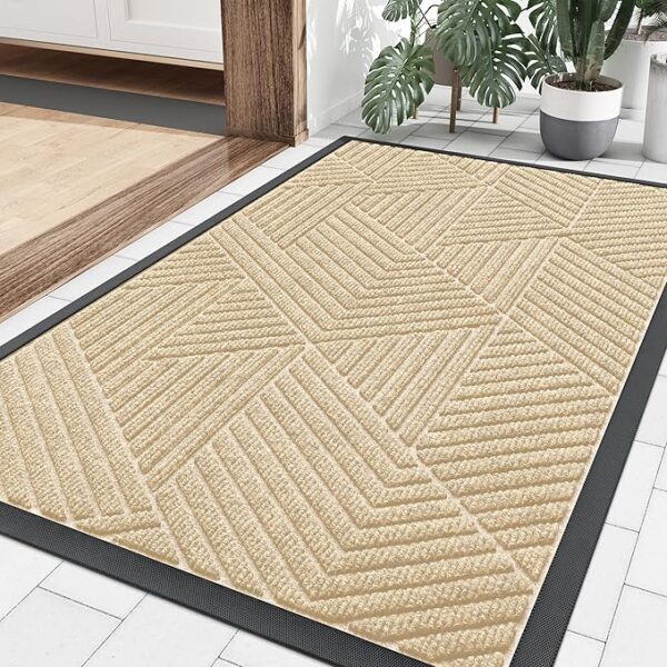 Smiry Front Door Mat Outside Entrance