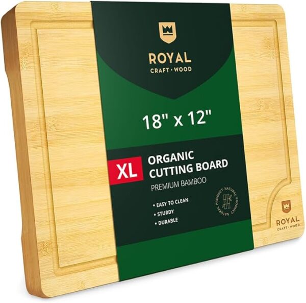 Cutting Boards for Kitchen Meal Prep & Serving
