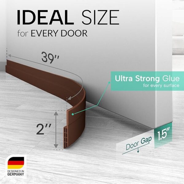Vellure® Door Draft stoppers for Bottom of Door - Image 3