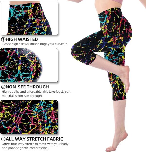 High Waisted Workout Leggings for Women - Image 4