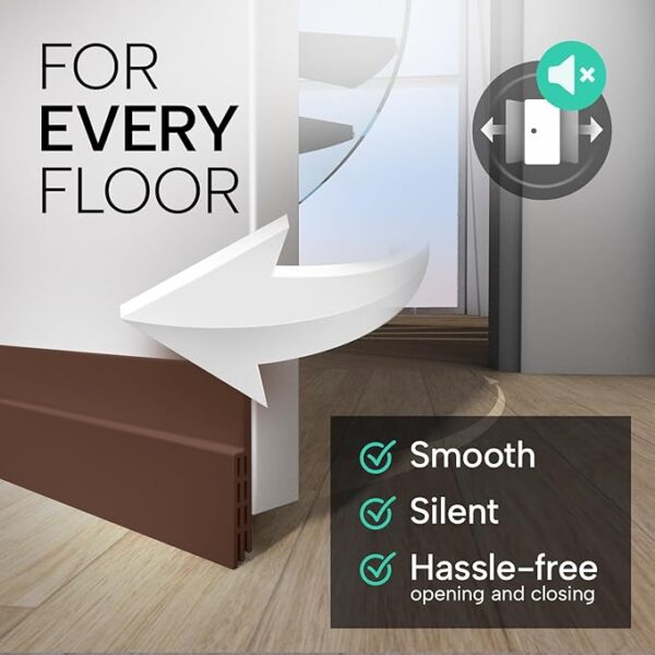 Vellure® Door Draft stoppers for Bottom of Door - Image 4